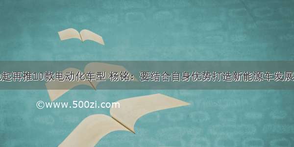 奔驰起再推10款电动化车型 杨铭：要结合自身优势打造新能源车发展路径