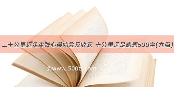 二十公里远足实践心得体会及收获 十公里远足感想500字(六篇)