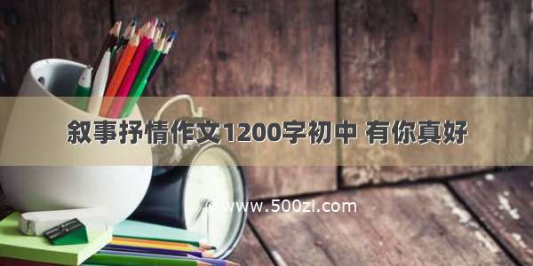 叙事抒情作文1200字初中 有你真好