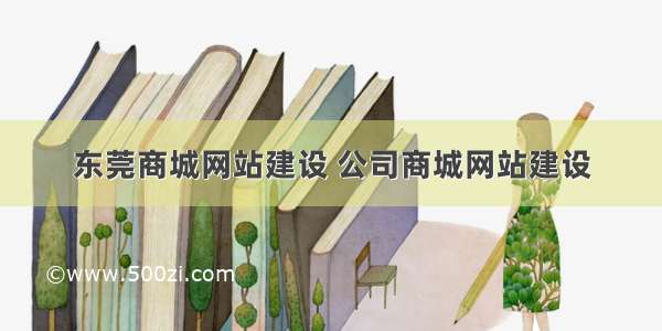 东莞商城网站建设 公司商城网站建设