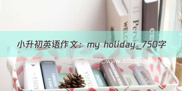 小升初英语作文：my holiday_750字