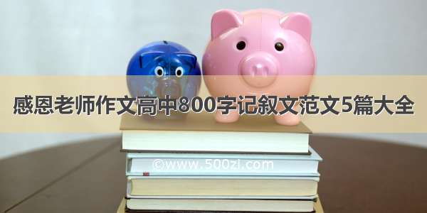 感恩老师作文高中800字记叙文范文5篇大全