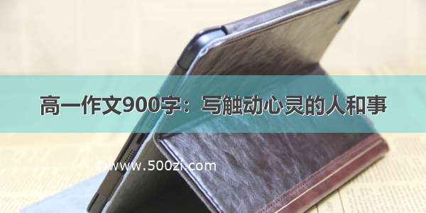 高一作文900字：写触动心灵的人和事