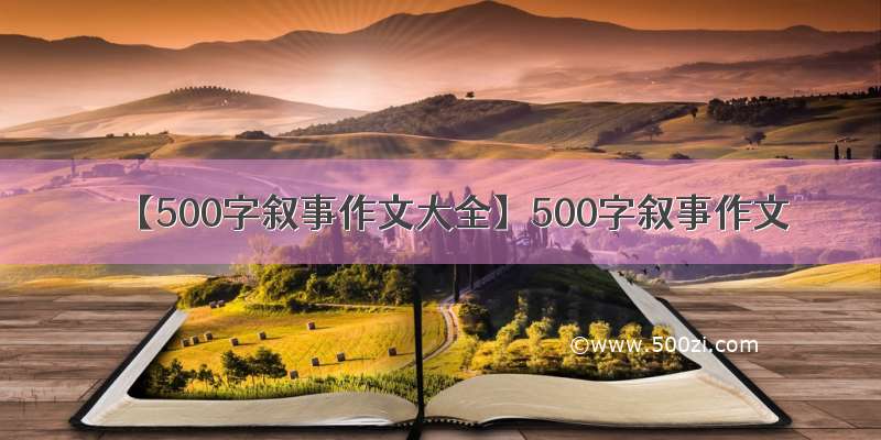 【500字叙事作文大全】500字叙事作文