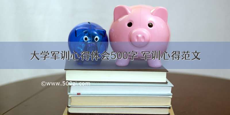 大学军训心得体会500字 军训心得范文