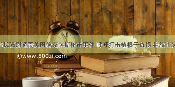 联合国秘书长强烈谴责美国德克萨斯枪击事件 呼吁打击植根于仇恨 种族主义 仇外心理