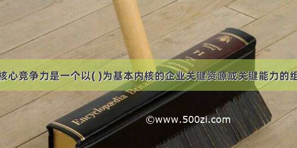 现代企业的核心竞争力是一个以( )为基本内核的企业关键资源或关键能力的组合。A.关系