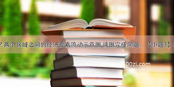 图11为甲 乙两个区域之间的经济要素流动示意图 读图完成问题。【小题1】若甲为我国